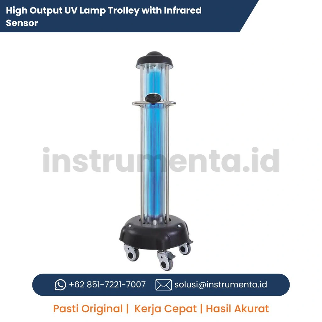 Distributor Resmi High Output UV Lamp Trolley with Infrared Sensor JIBIMED BJ-36T BJ-75T BJ-120T